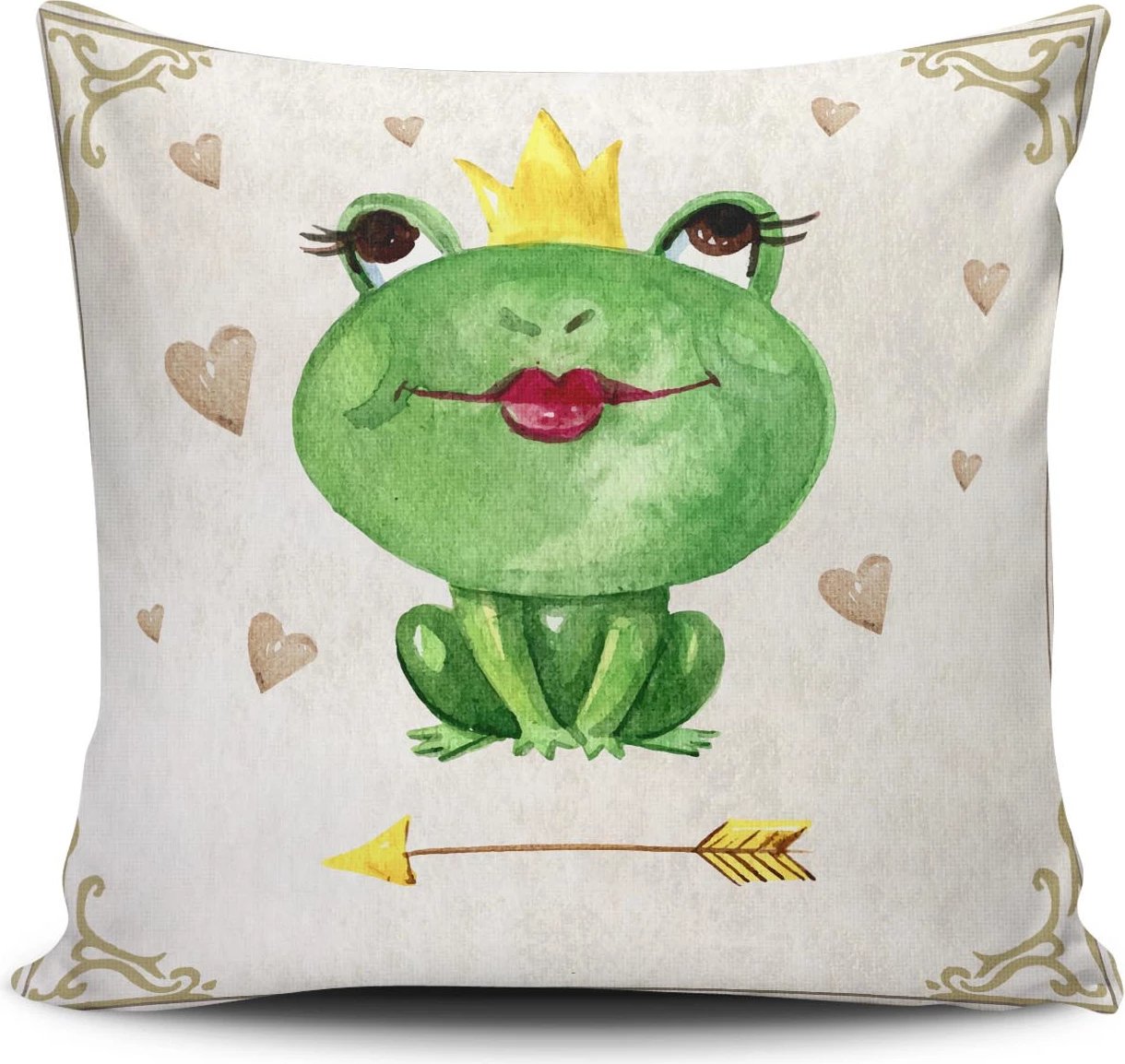 Jastëk dekorativ Aberto Design, NKLF-315, shumëngjyrësh, 43x43cm