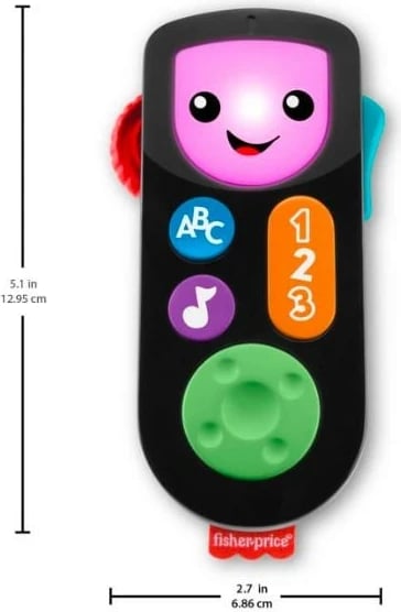 Lodër interaktive edukative Fisher Price Learn and Laugh, HHM24, shumëngjyrëshe