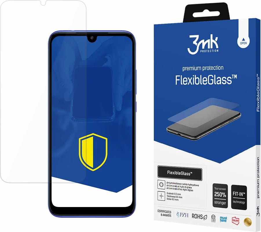 Xham mbrojtës hibrid 3mk FlexibleGlass për Xiaomi Redmi 7 Global