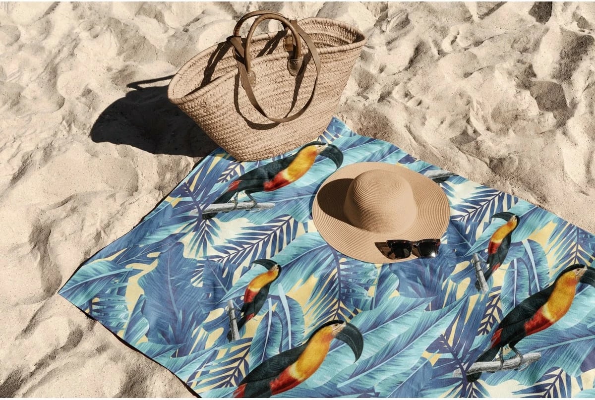 Peshqir plazhi Mijolnir, Tropic, 90x150cm