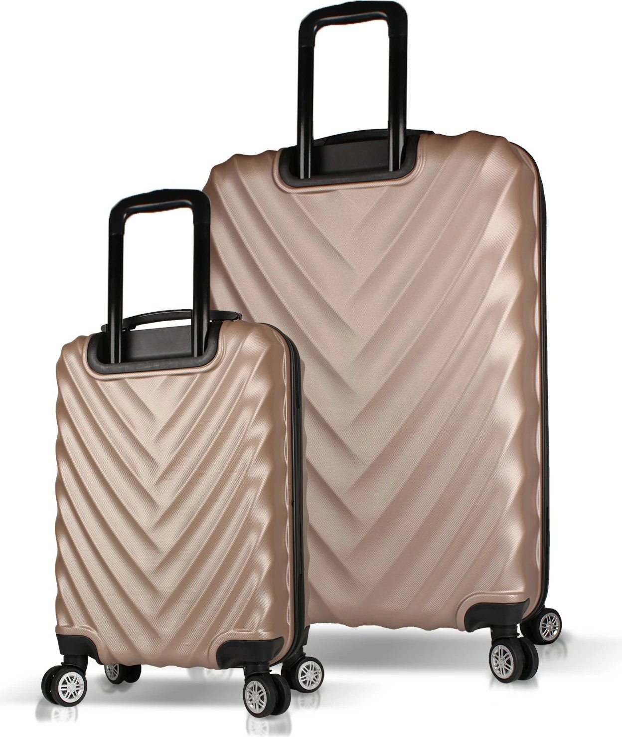 Set valixhesh (2 copë), ngjyrë ari, Zoozie Bags, 6753