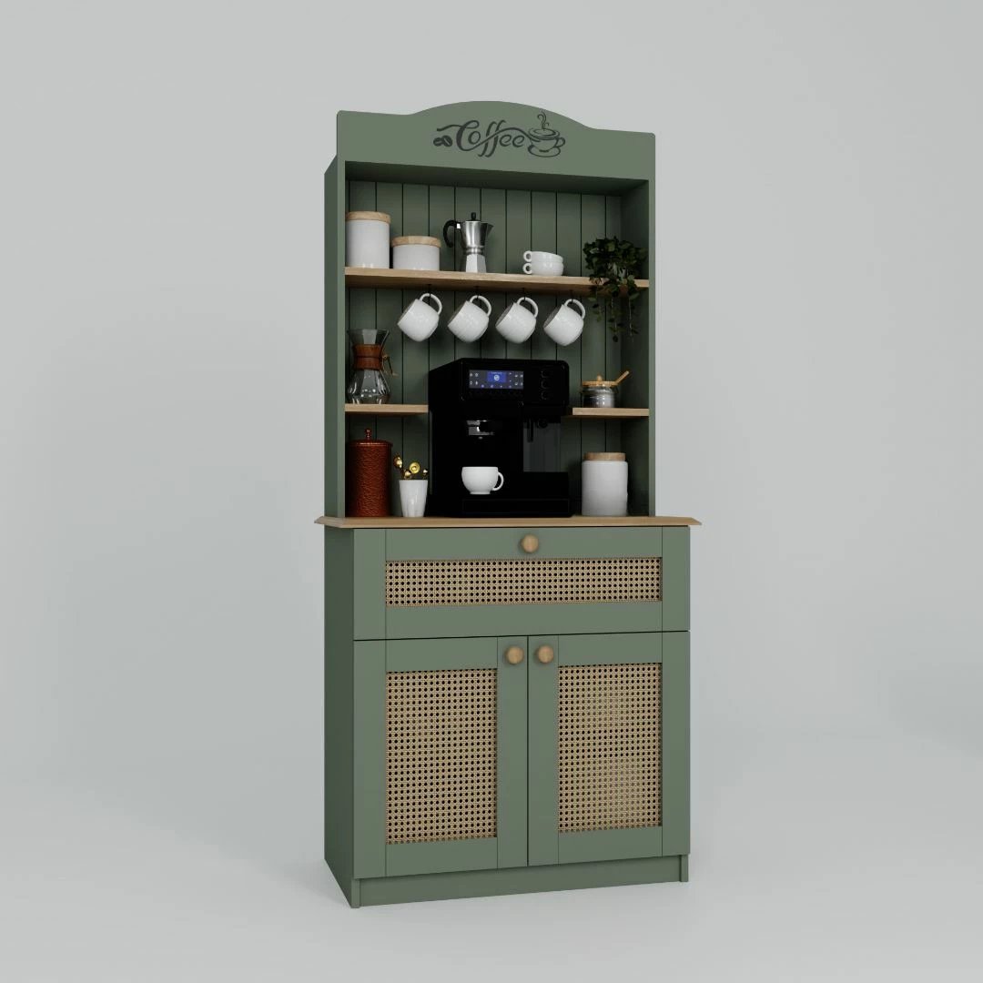 Stendë kafeje, ngjyrë e gjelbër, Skye Decor, Lucas 1600-129