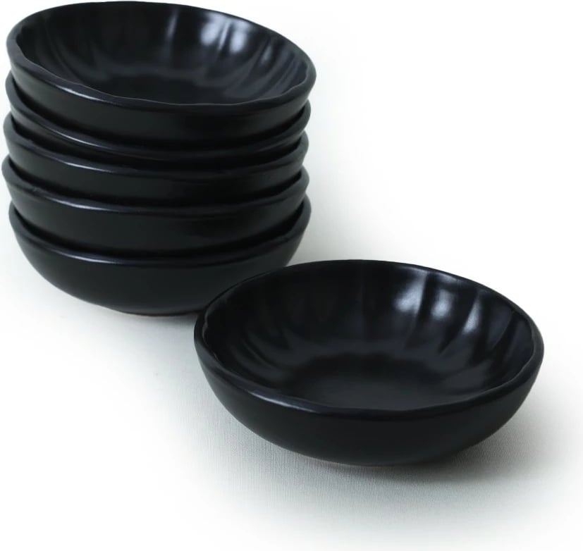 Set pjatash për meze (6 copë), Hermia Concept, X00019041, ngjyrë e zezë