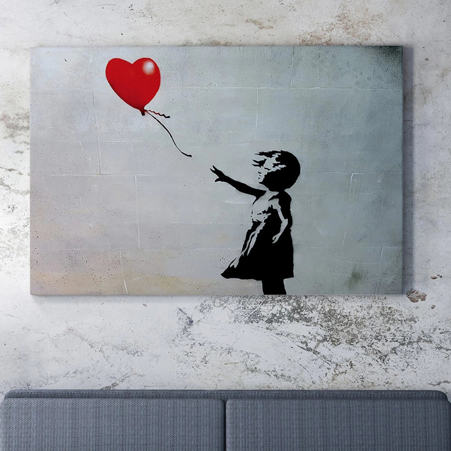 Pikturë muri GOBI, kanavacë e printuar, 70x3x50cm