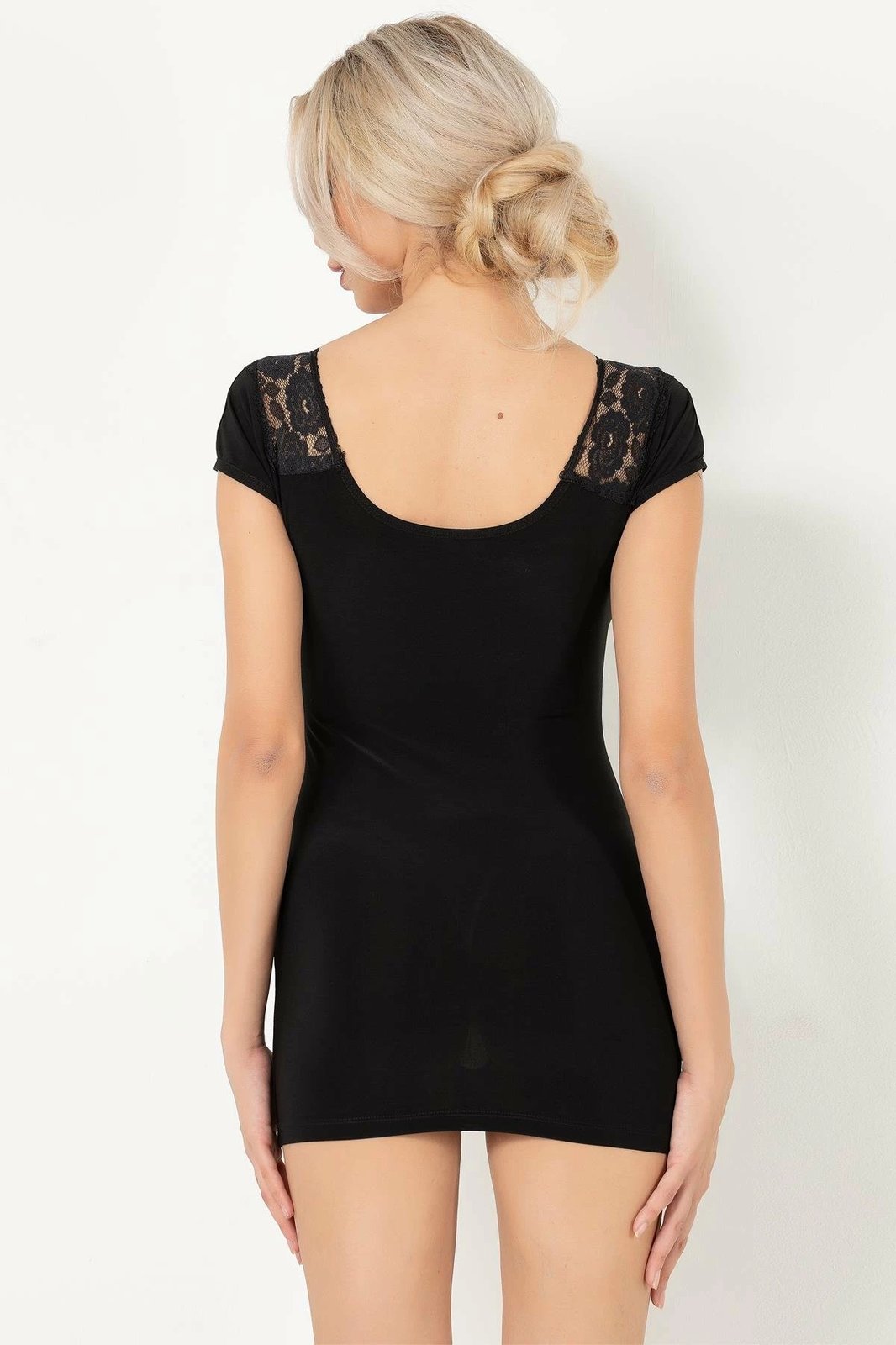 Këmishë nate Jumeon, e zezë, 012-000091