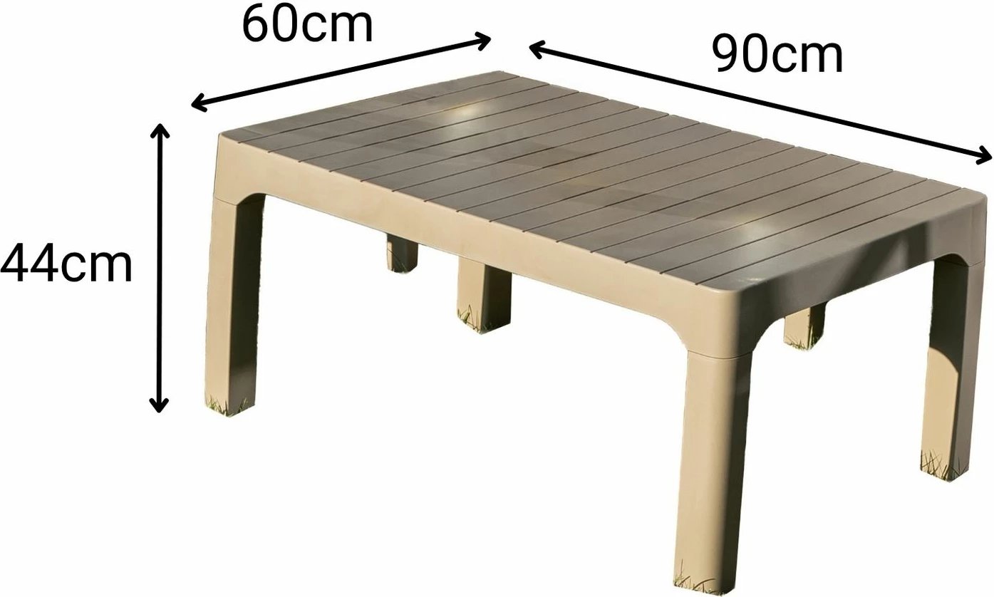 Set lounge për kopsht Skye Decor, Solemare 185, bezhë shkretëtire