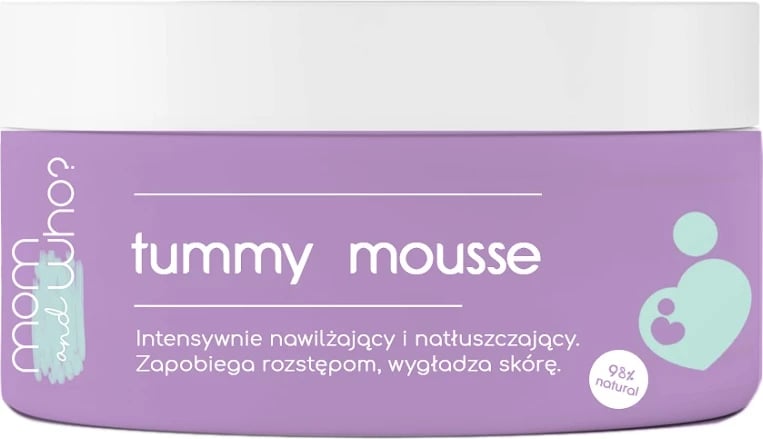 Mousse hidratues për bark për femra Mom and Who? 100ml