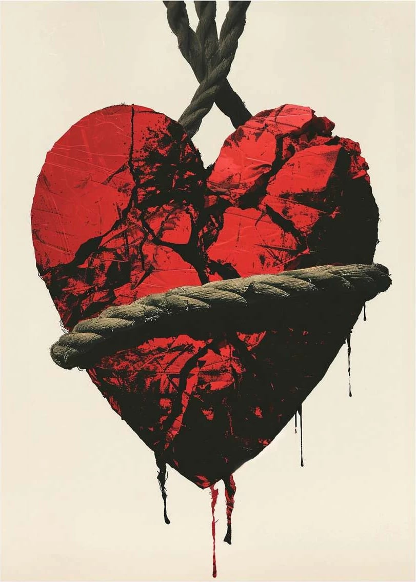 Pikturë dekorative me kornizë MDF, Wallity, Mp-00128, 30x40cm