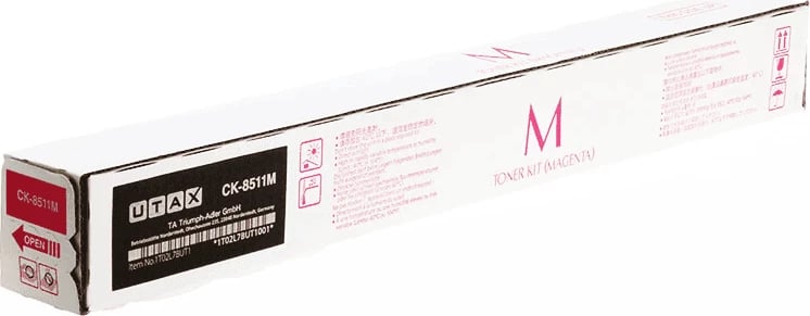Toner Utax CK-8511M, 1T02L7BUT0, kapacitet 12000 faqe, magenta