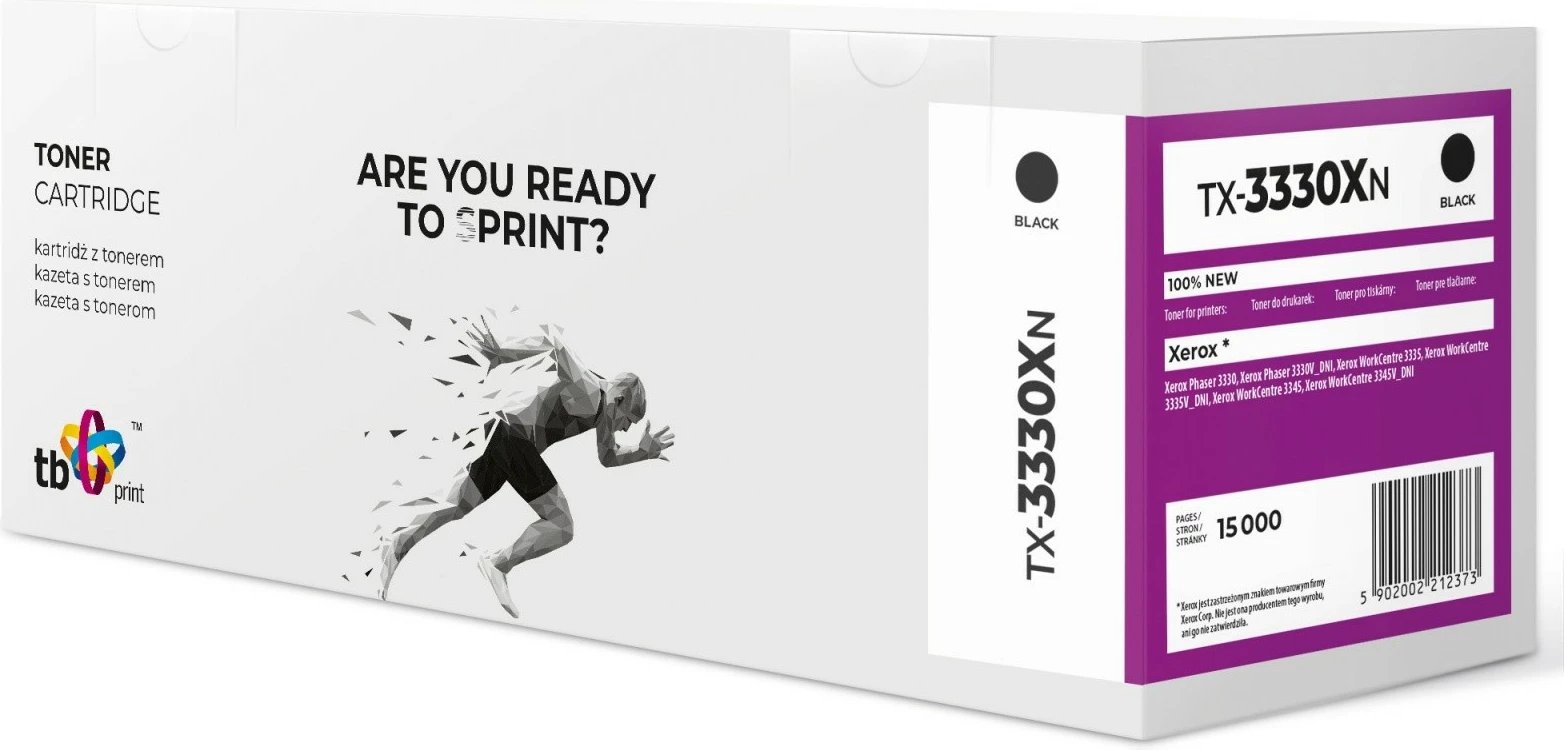 Toner TB Print TX-3330XN për Xerox, i zi, 15000 faqe