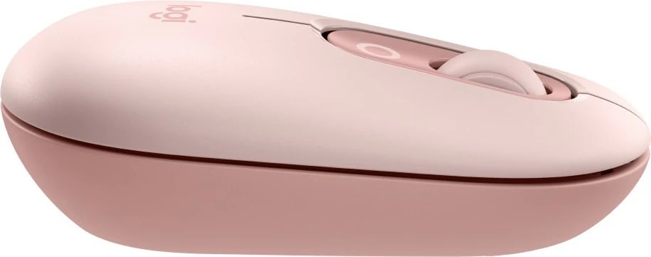 Tastierë dhe maus Logitech POP ICON COMBO, Wireless, Bluetooth, QWERTY, Rozë, Bardhë
