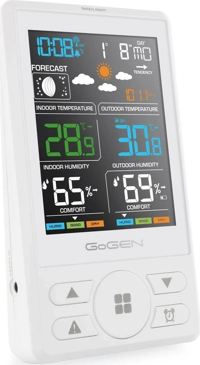 Stacion moti GoGEN GOG-ME1250, me sensor wireless, i bardhë