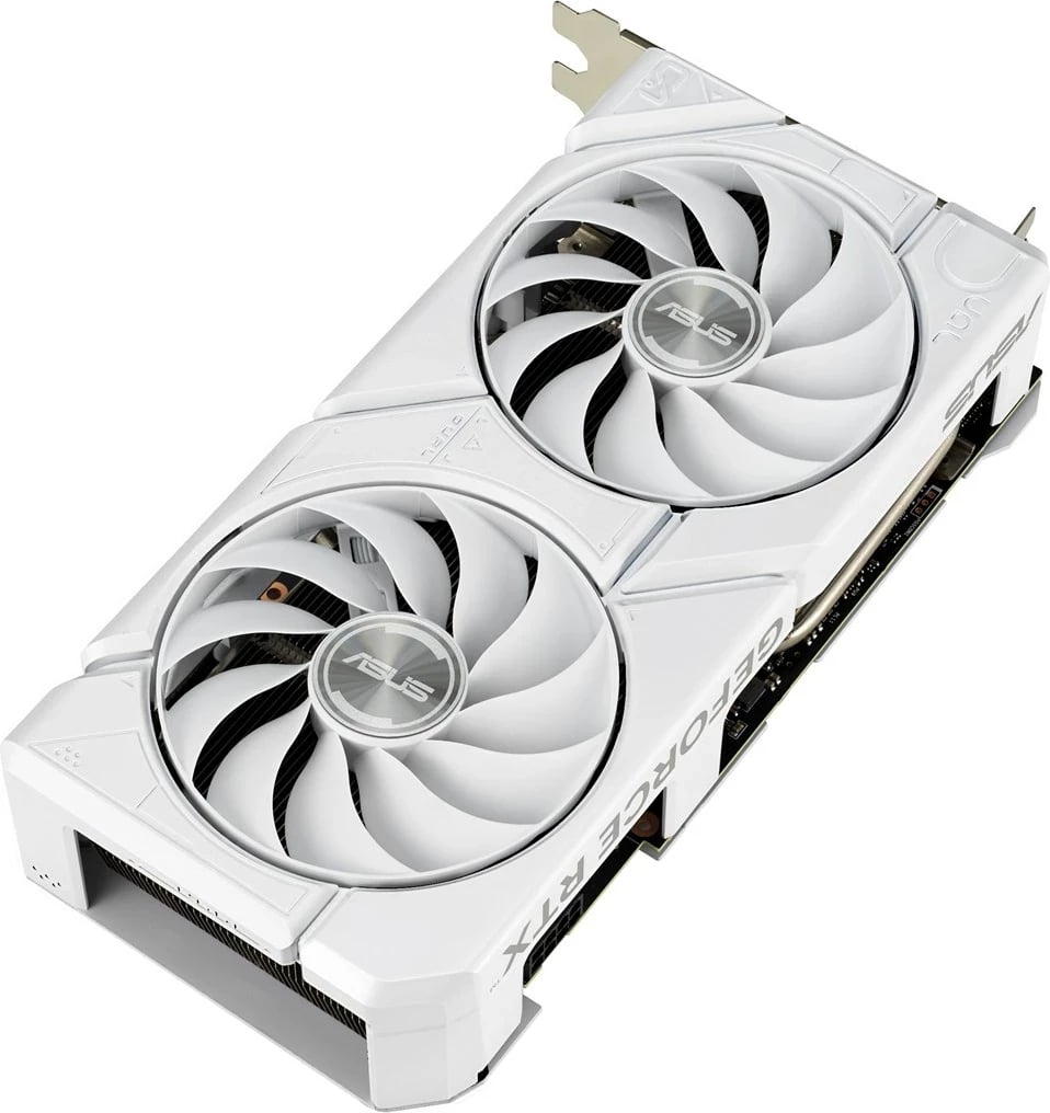 Kartelë grafike ASUS Dual RTX 4060, 8 GB GDDR6, Bardhë