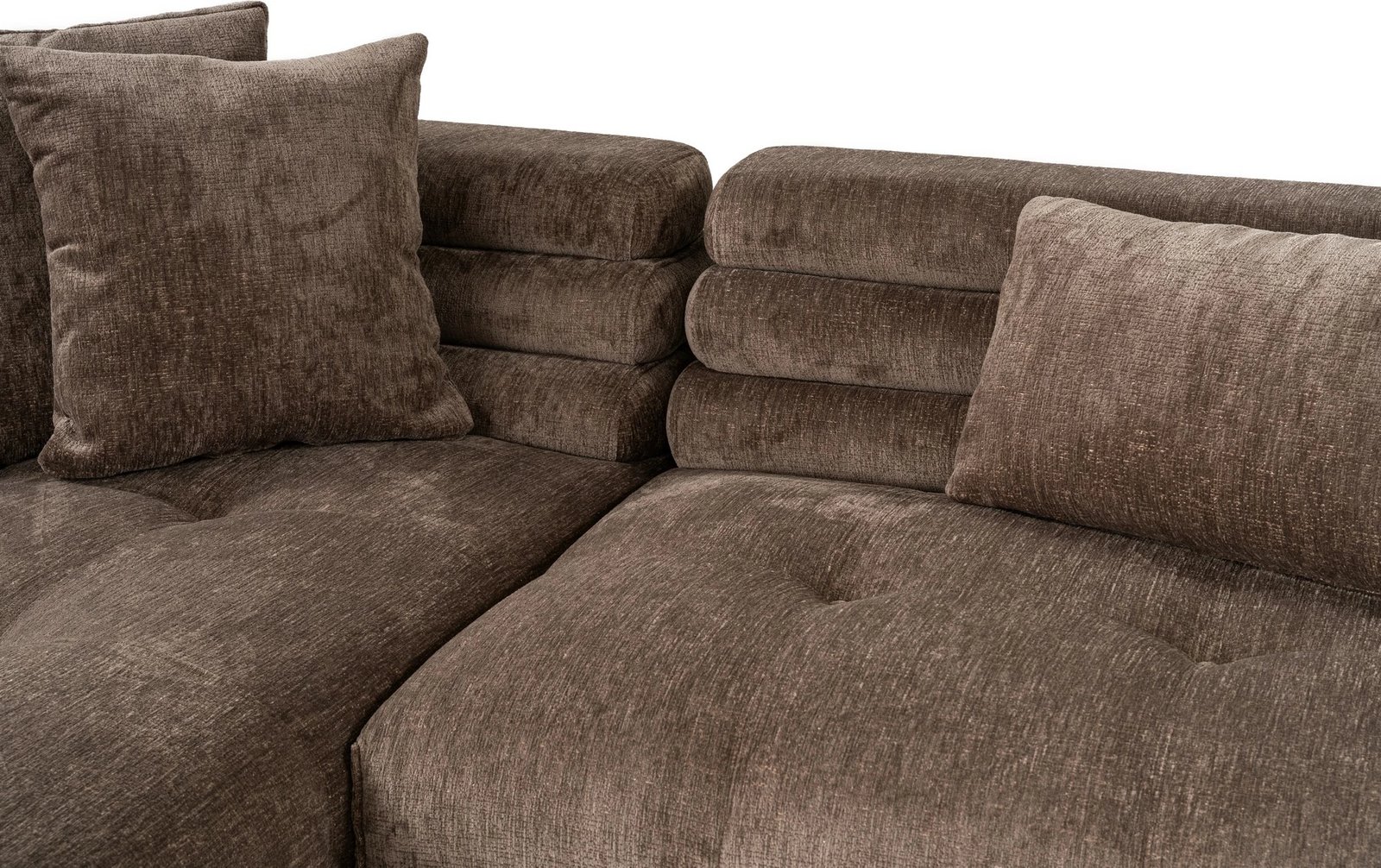 Kënd-sofë Boston, kënd majtas, gri, Atelier del Sofa (Chl-2R)