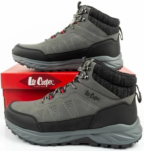 Çizme dimri për meshkuj Lee Cooper, të hirtë