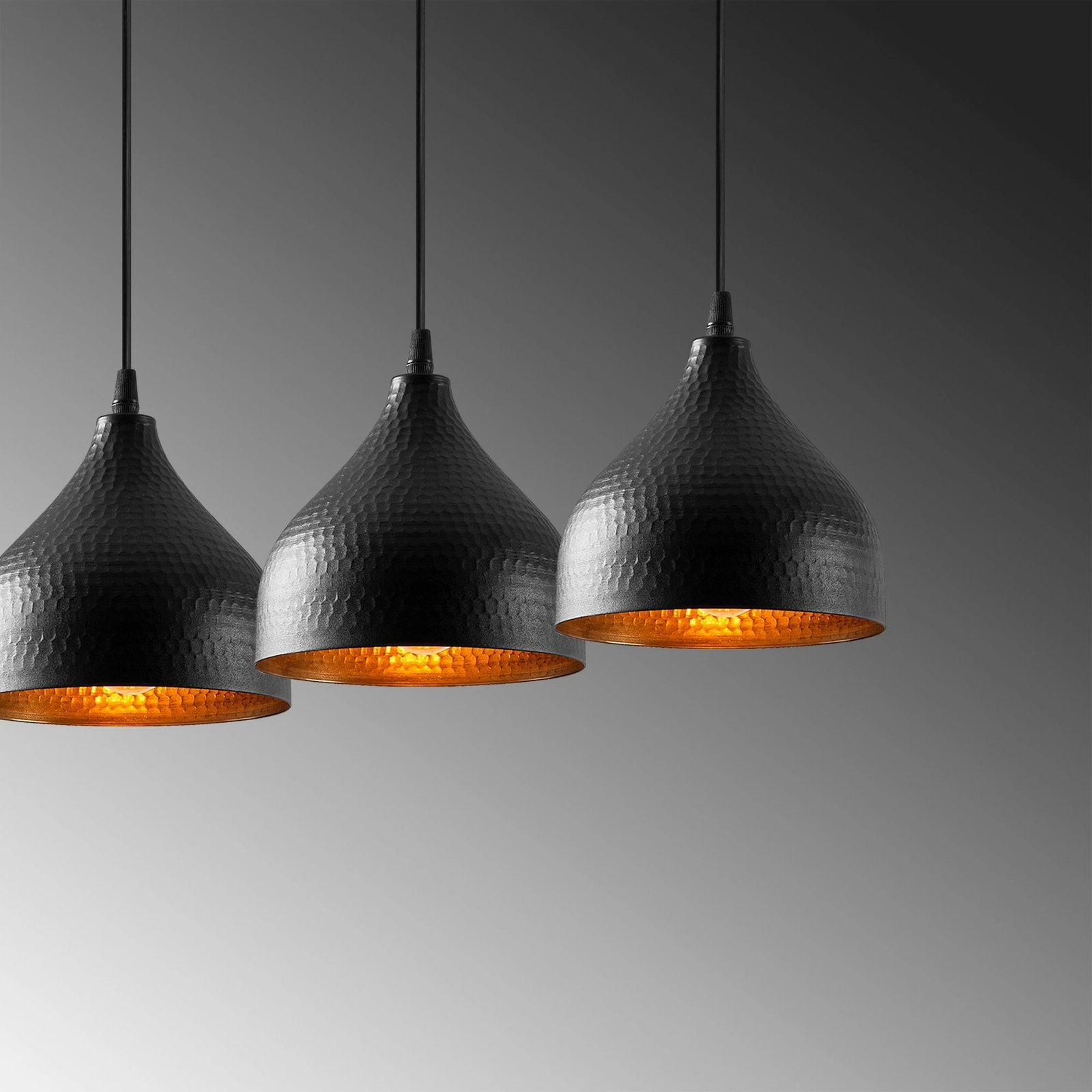 Llambë tavani Opviq, Tattoo - 6211, e zezë, lartësi e rregullueshme