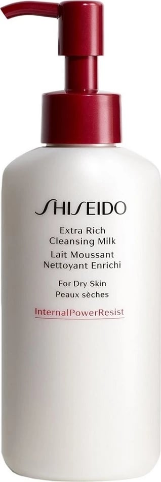 Qumësht pastrues fytyre Shiseido Extra Rich Cleansing Milk për femra, 125ml