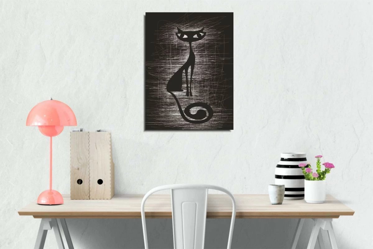 Pikturë dekorative në kanavacë, Wallity DC213, shumëngjyrëshe, 30x40cm