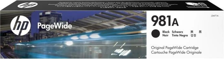 Fishek boje, HP, 981A (J3M71A), 110 ml, e zezë