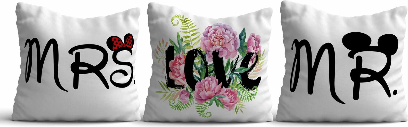 Set jastëkësh dekorativ (3 copë), Aberto Design, HMI-KIR-123