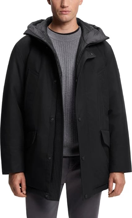 Jakne Boss për meshkuj, e zezë