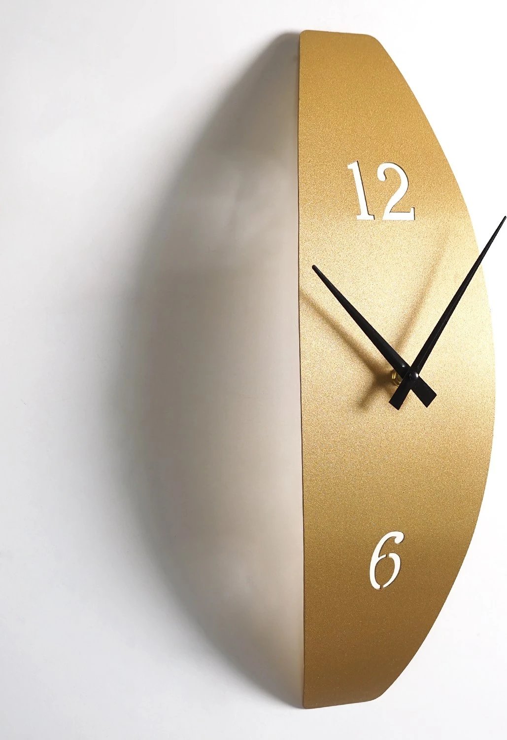 Orë muri dekorative metalike Wallity, ngjyrë ari, APS137MAA