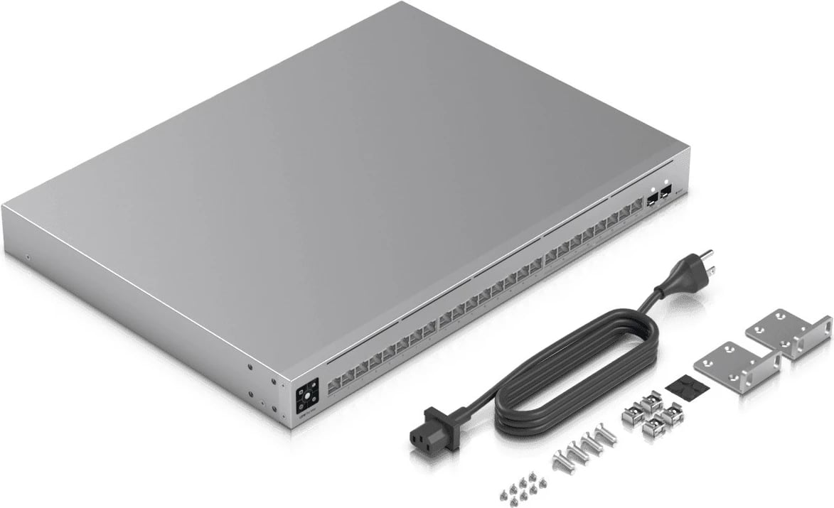 Switch Ubiquiti Pro Max 24, L3, 2.5G Ethernet (100/1000/2500), Rack mounting, 1U