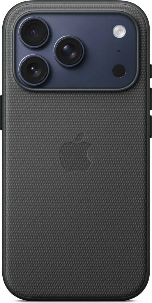 Mbështjellës Apple TechWoven me MagSafe për iPhone 17 Pro, E zezë