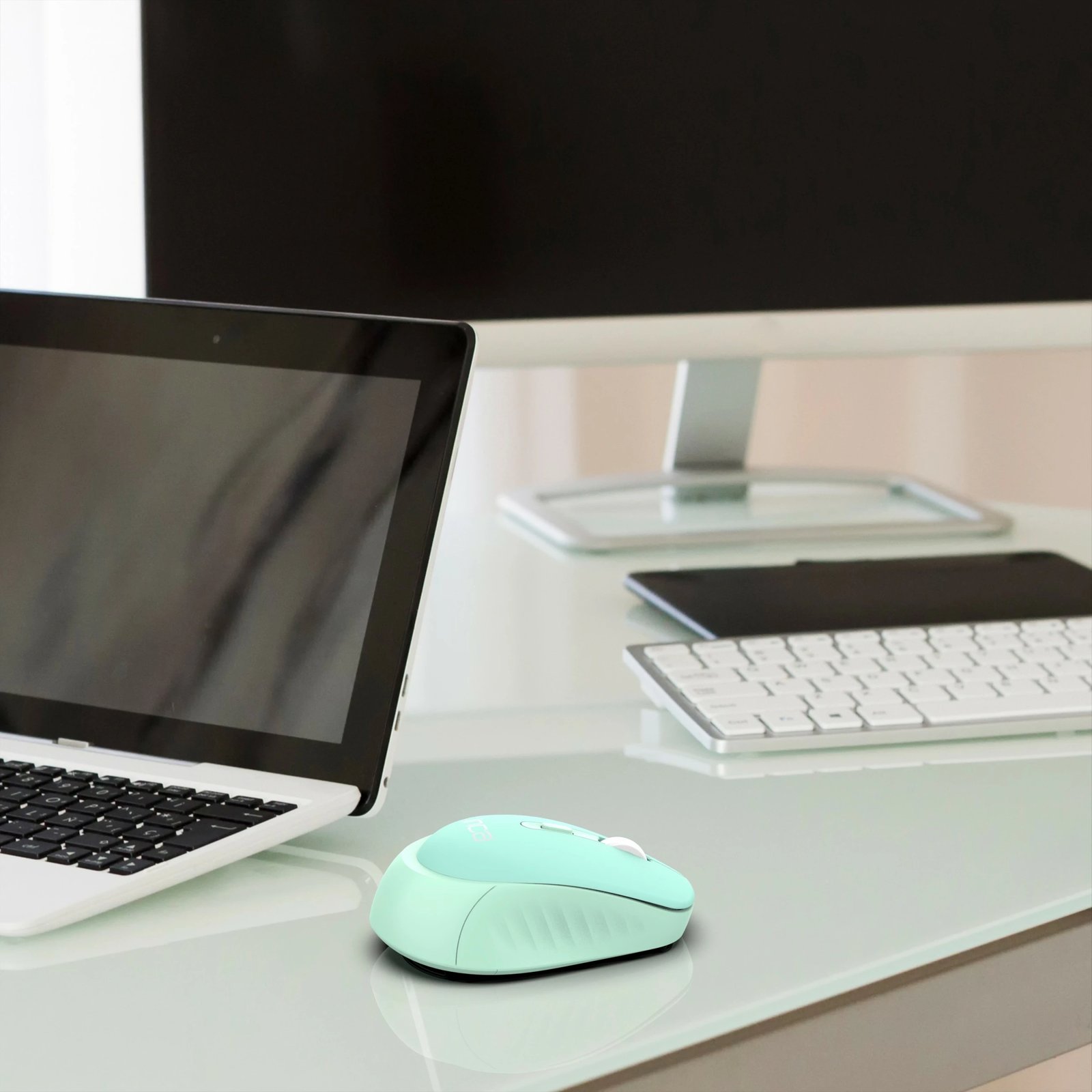 Maus wireless INCA IWM-243RM, 1600 DPI, Candy Design, blau