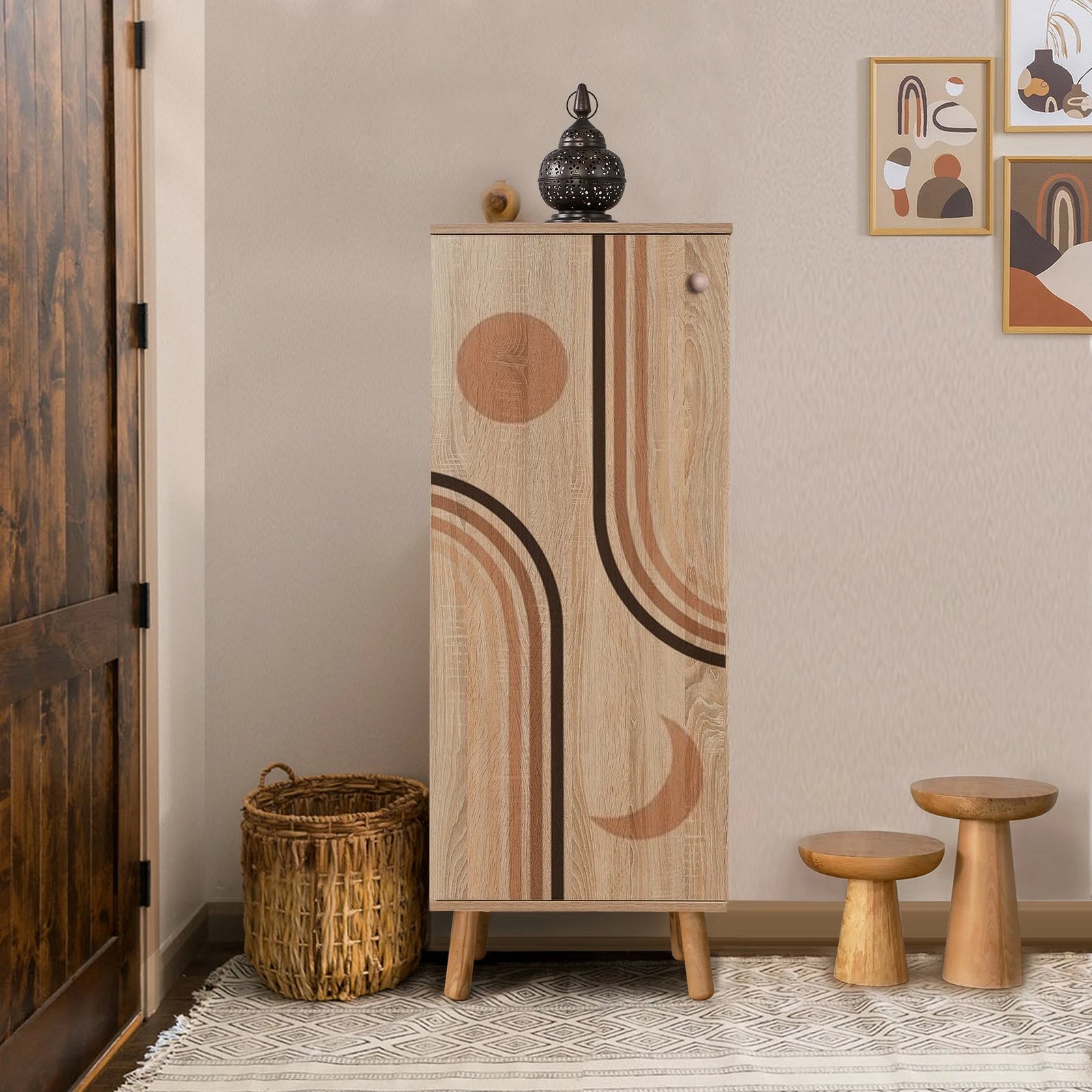 Dollap për këpuca Skye Decor, ngjyrë Sonomo, Vegas - S 934