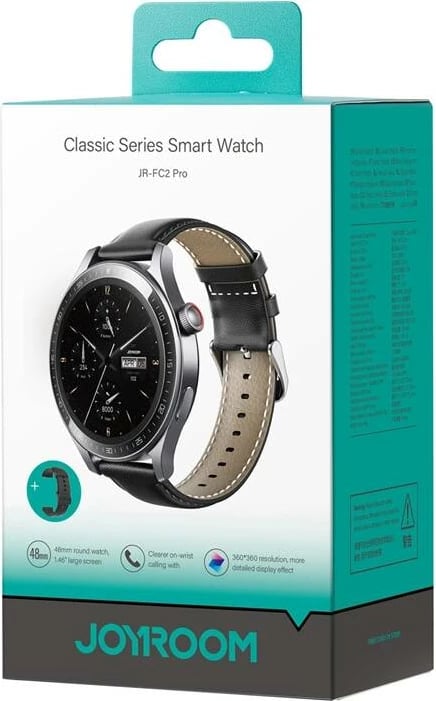 Smartwatch Joyroom JR-FC2 Pro, 1.46", 350 mAh, Bluetooth, Gri