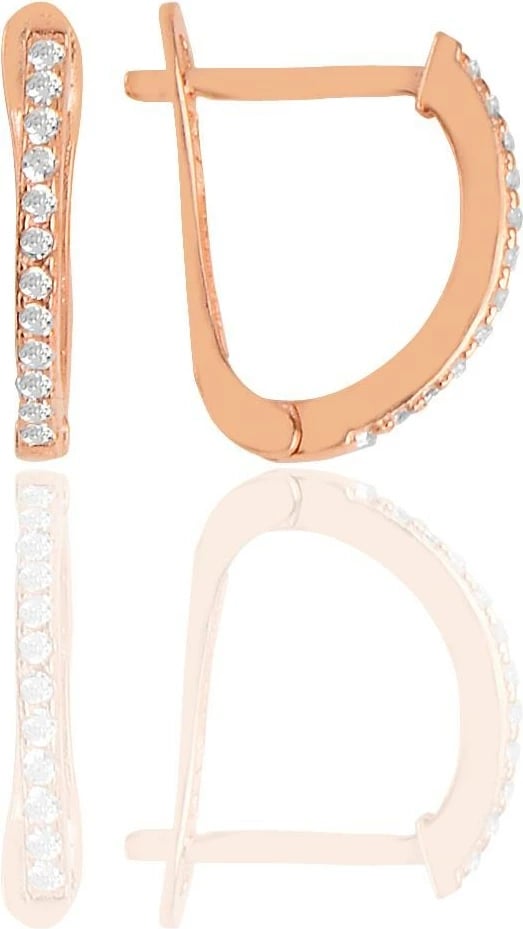 Vathë argjendi ngjyrë rozë gold Jumeon, 11429ROS