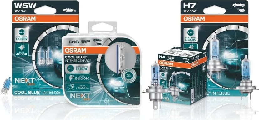 Fenerë xenon për vetura OSRAM XENARC COOL BLUE INTENSE D1S, 35 W, 2 copë