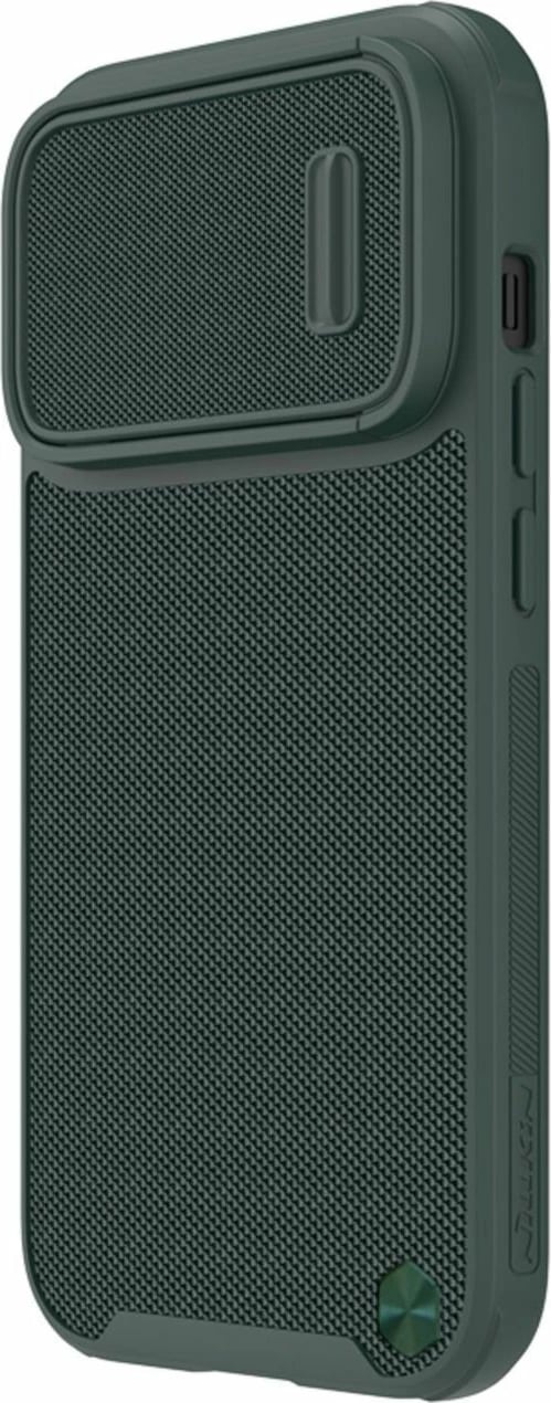 Mbështjellës Nillkin Textured S Case për iPhone 14 Pro, me mbrojtje kamere, Gjelbër