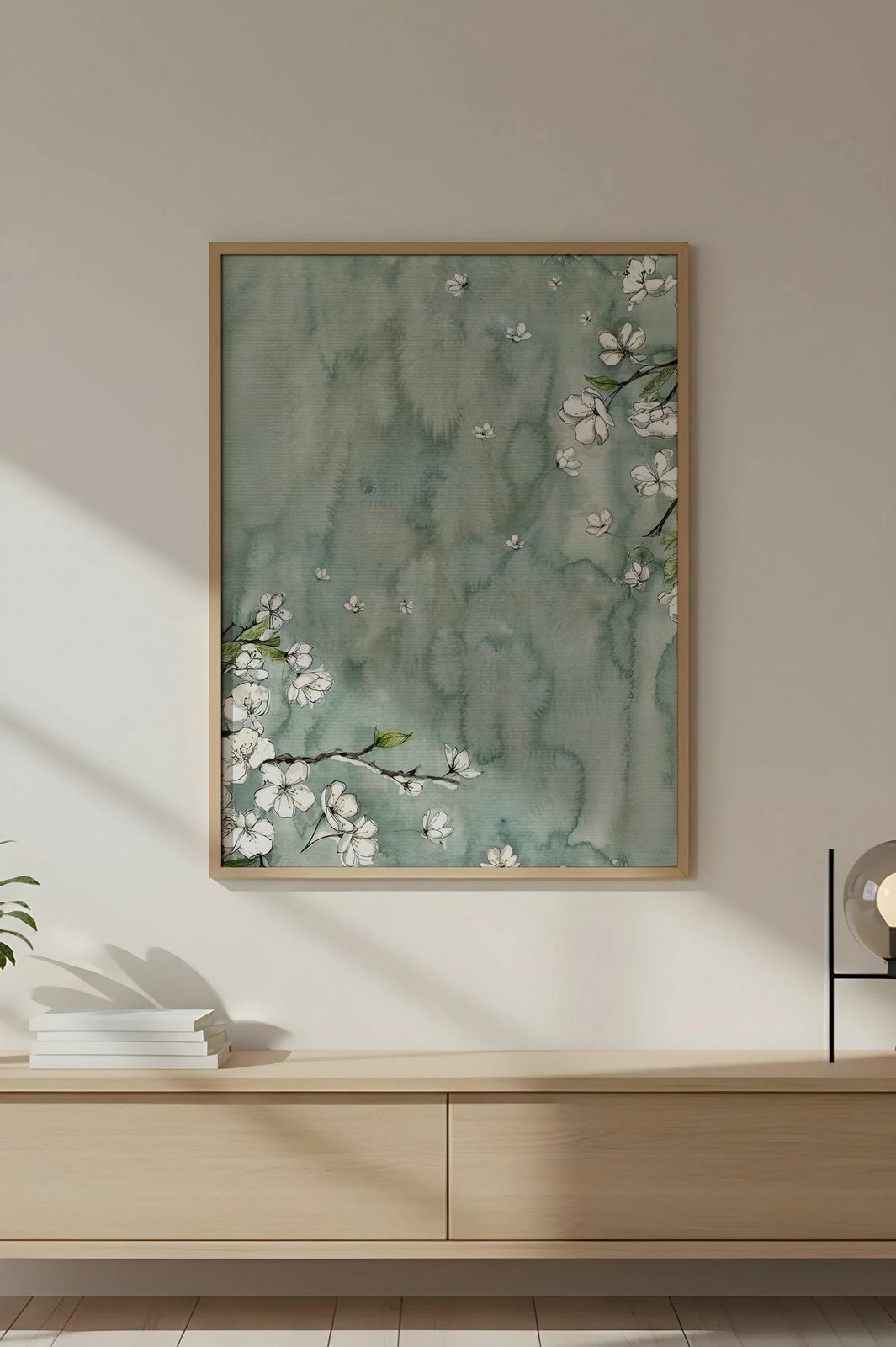 Pikturë dekorative me kornizë MDF, Wallity, Huhu728, 50x35cm