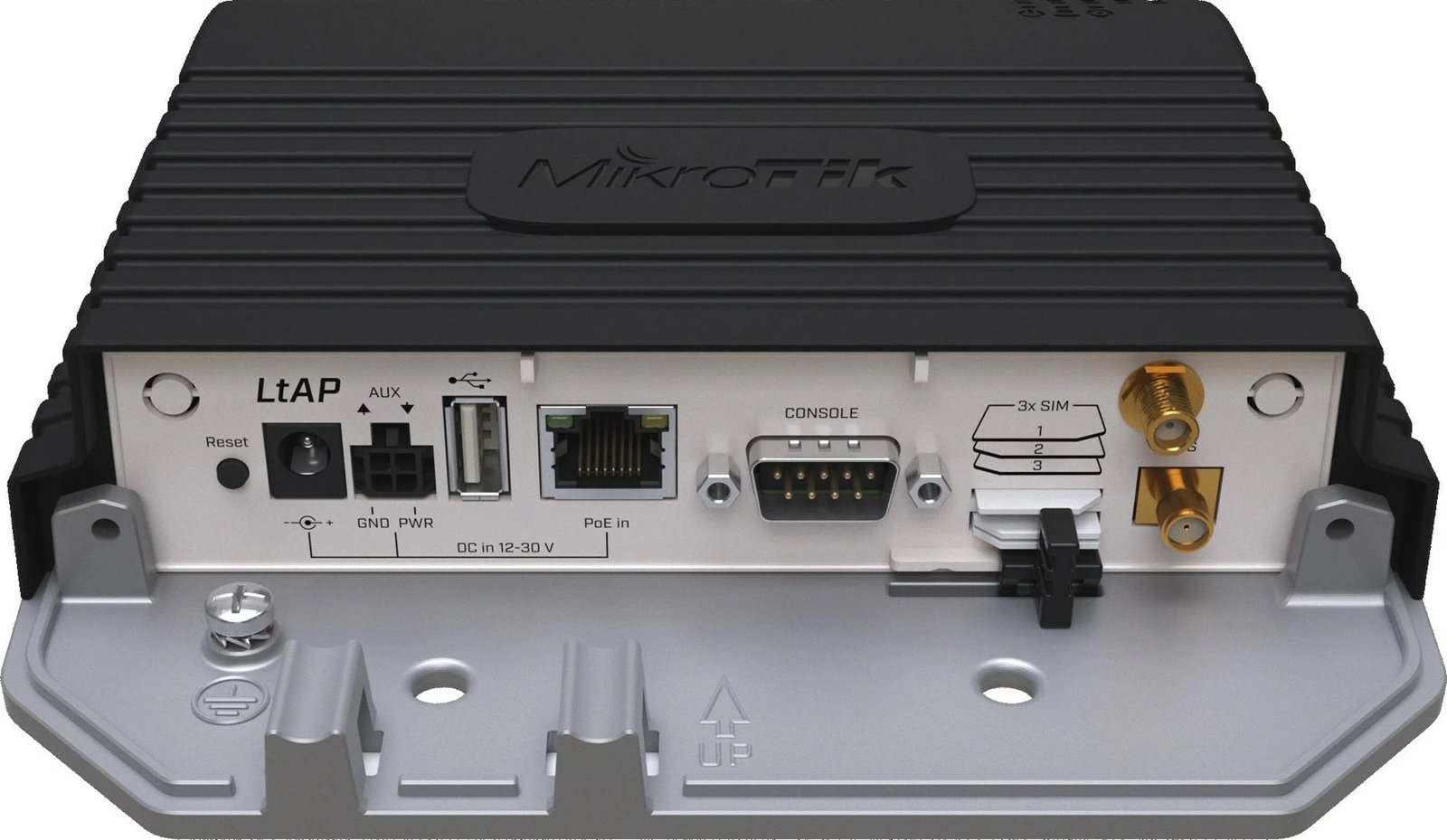 Kasë MikroTik WRL Access Point LTE6 Kit, LTAP2HND&FG621EA, e zezë