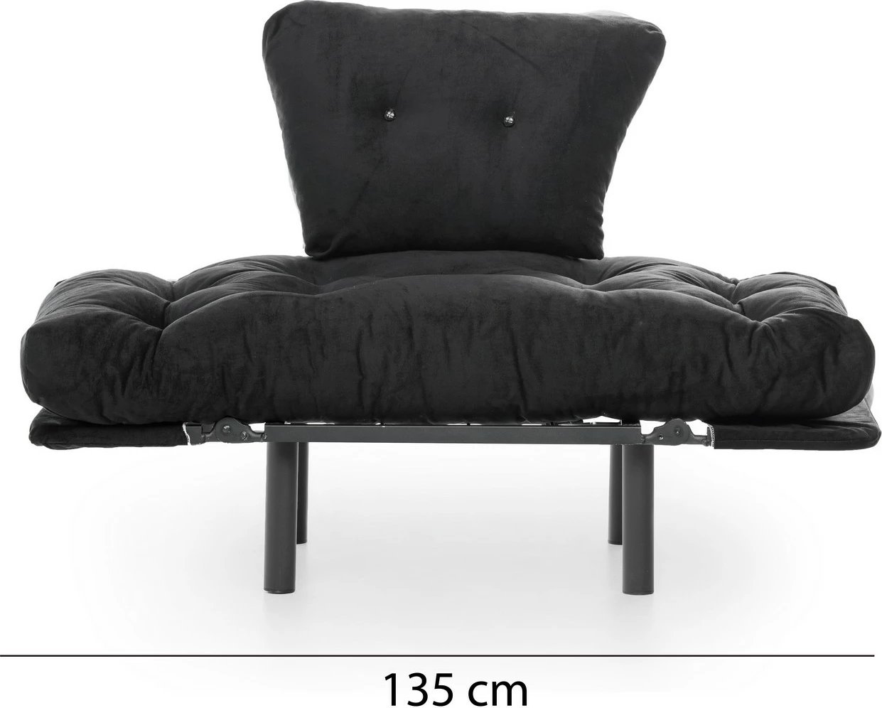 Karrige Wing Nitta, e zezë, Atelier del Sofa