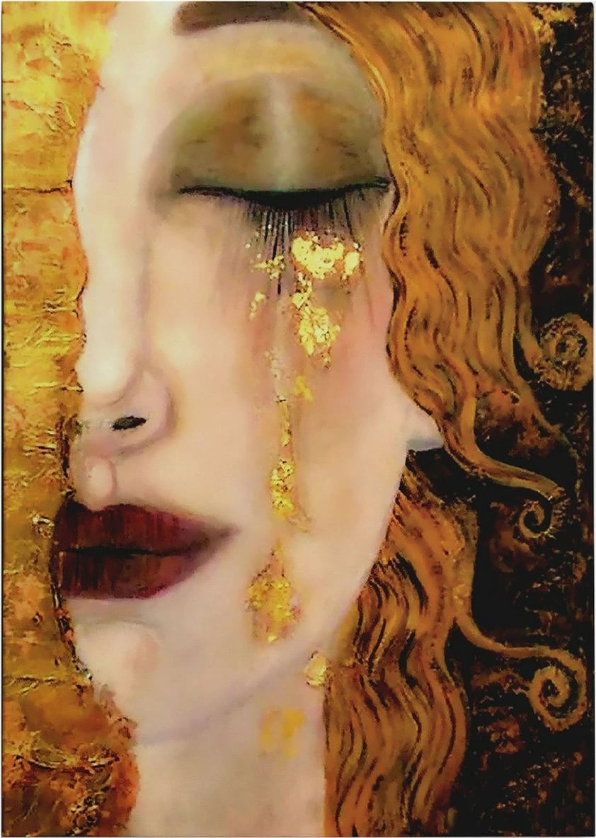 Pikturë dekorative në kanavacë, Wallity WY142, shumëngjyrëshe, 70x100cm