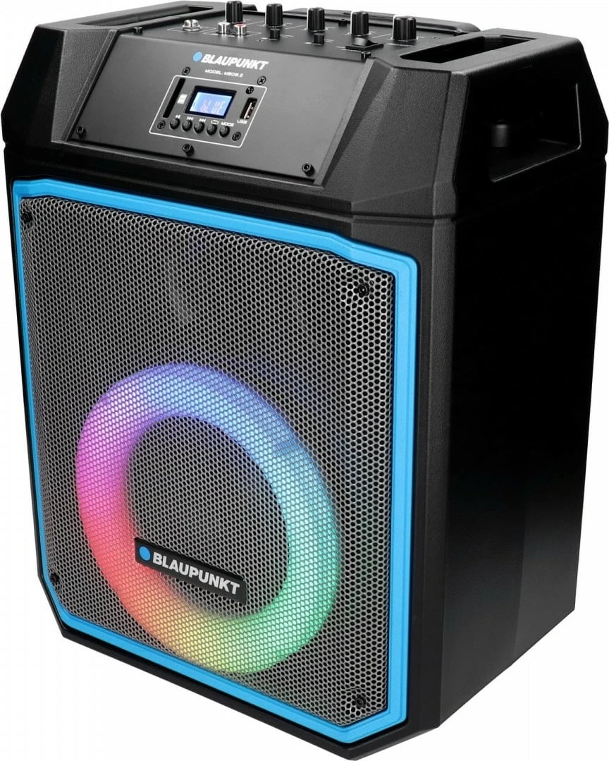 Sistem audio Blaupunkt MB08.2 me Bluetooth, Karaoke, LED, 600W, i zi, me mikrofon