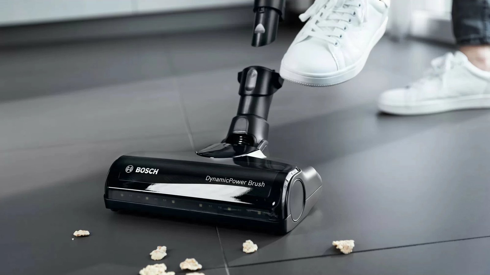 Fshesë stick 2-në-1 Bosch BBS711W, pa qese, 0.3L, e bardhë Fshesë stick 2-në-1 Bosch BBS711W, pa qese, 0.3L, e bardhë