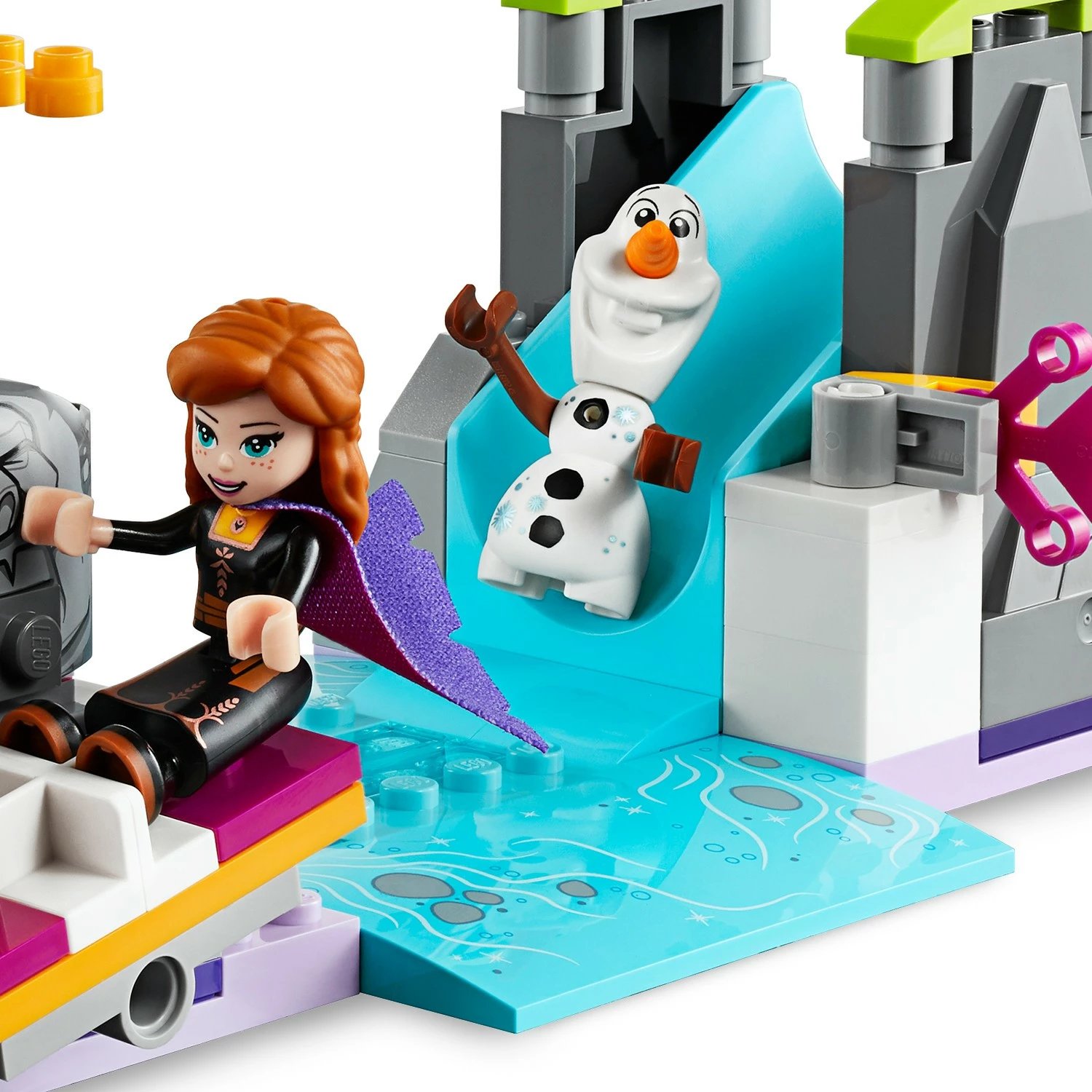 Set ndërtimi LEGO Disney Princess Disney Frozen II Anna's Canoe Expedition 41165, 108 pjesë, shumëngjyrësh