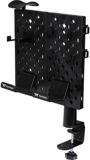 Pegboard gaming Thermaltake i vogël, çelik, i zi