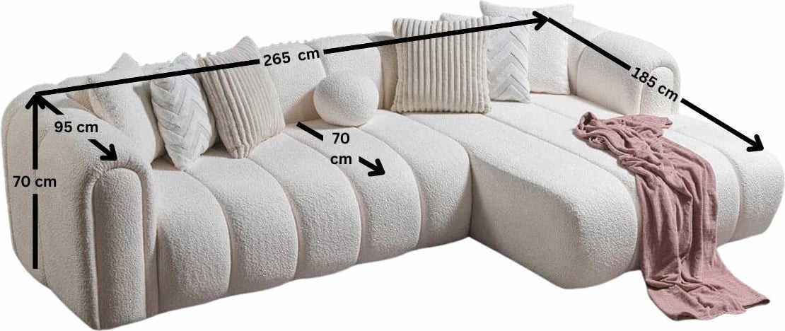 Këndare Atelier del Sofa, N-Line, e bardhë