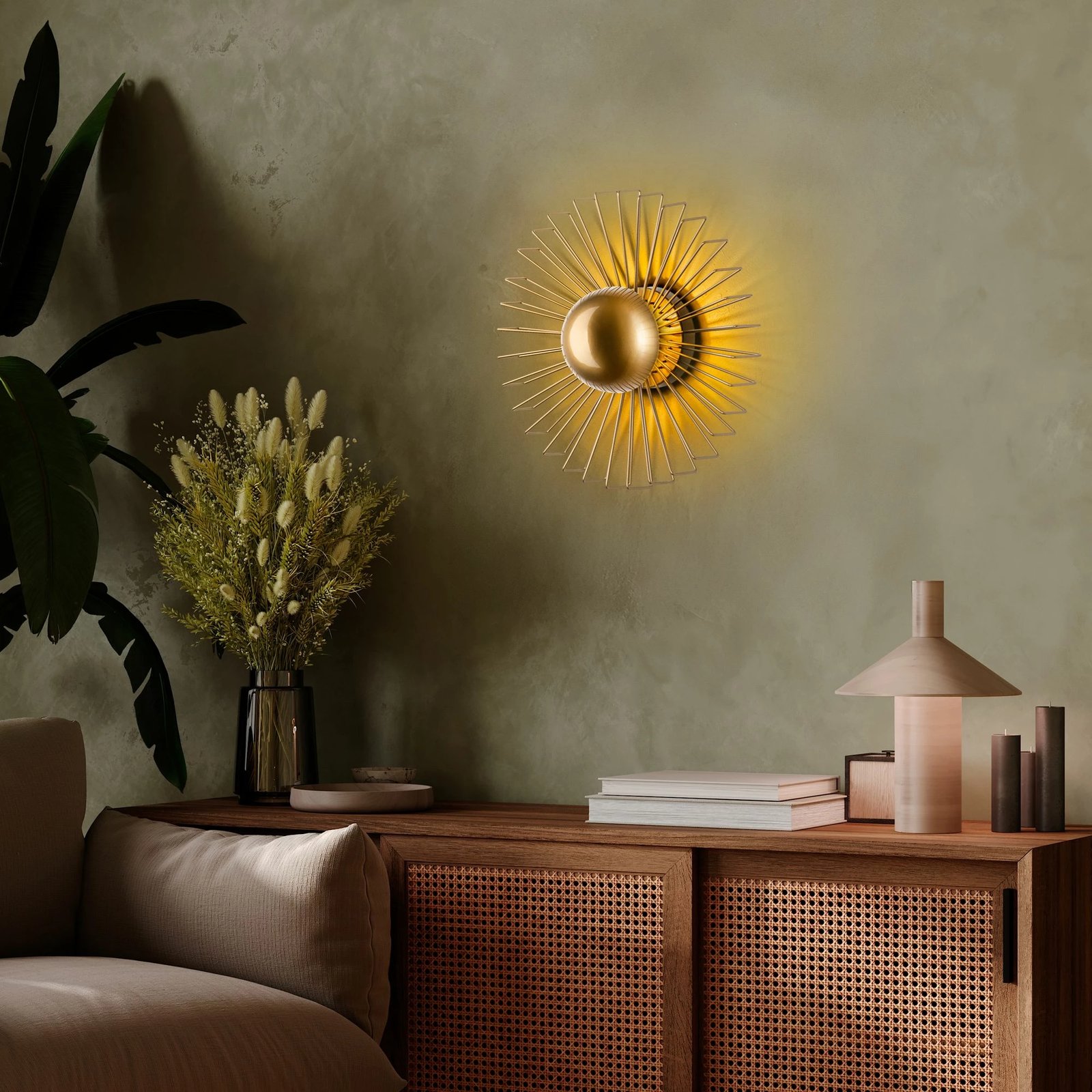 Llambë muri Opviq Kaya, ngjyrë ari, 15231 - M