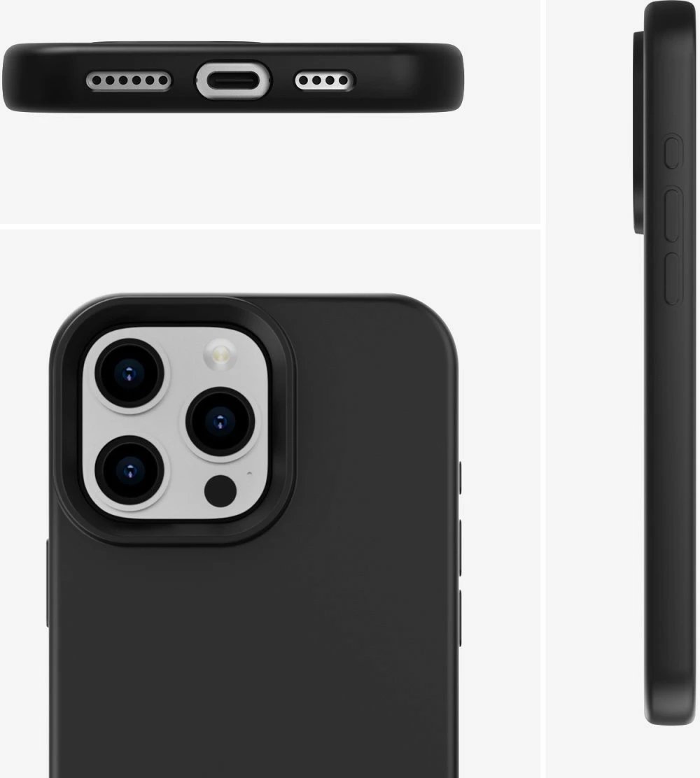 Mbështjellës 4smarts 541187, Apple, iPhone 16 Pro, 16 cm (6.3"), Ngjyrë e zezë