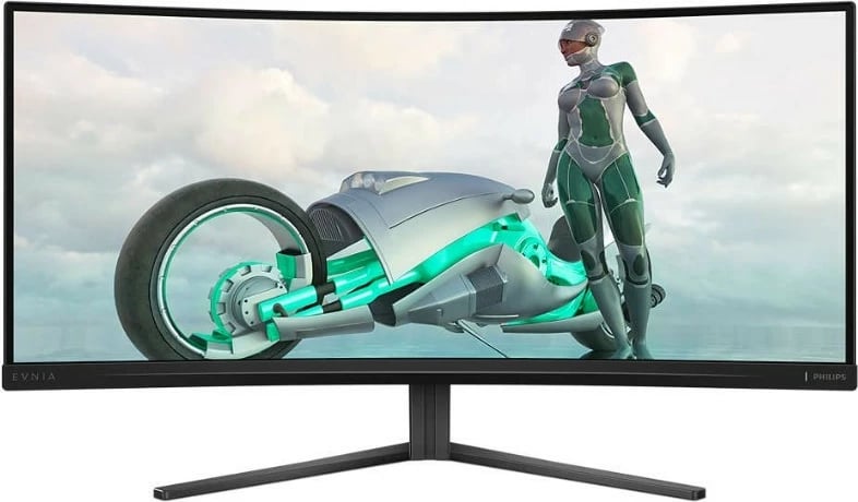 Monitor Philips 34M2C3500L, 34", VA, 180Hz, UltraWide QHD, i zi