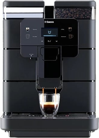 Espresso makinë Saeco New Royal Black, 2.5L, mulli i integruar, 1400W, e zezë