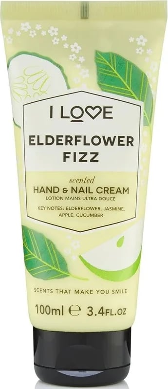 Krem për duar dhe thonj për femra I Love Elderflower Fizz 100ml