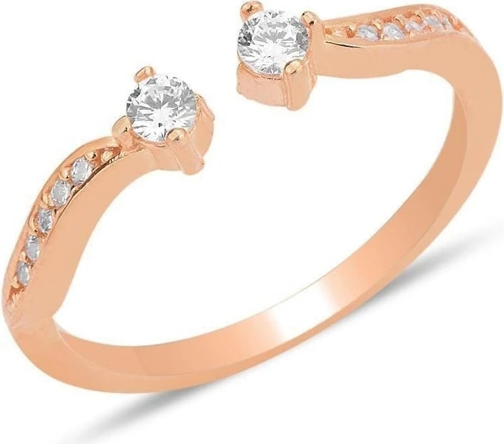 Unazë argjendi Jumeon, ngjyrë ari rozë, SGTL12248