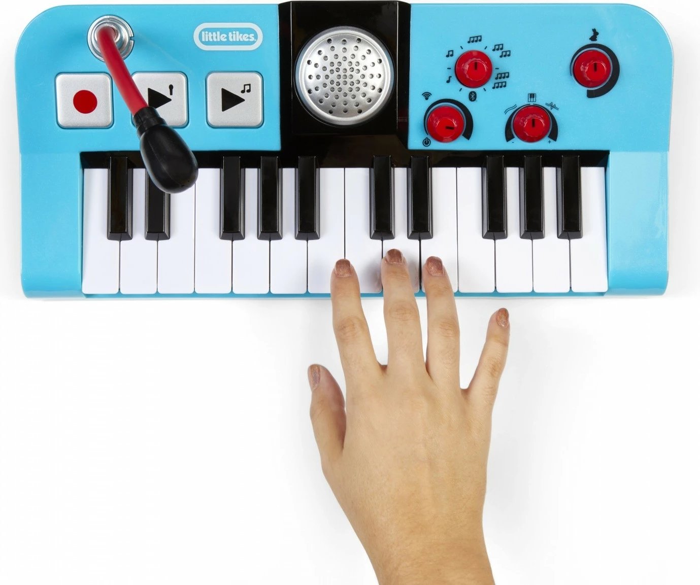 Tastierë lodër Little Tikes My Real Jam, për fëmijë, Azure